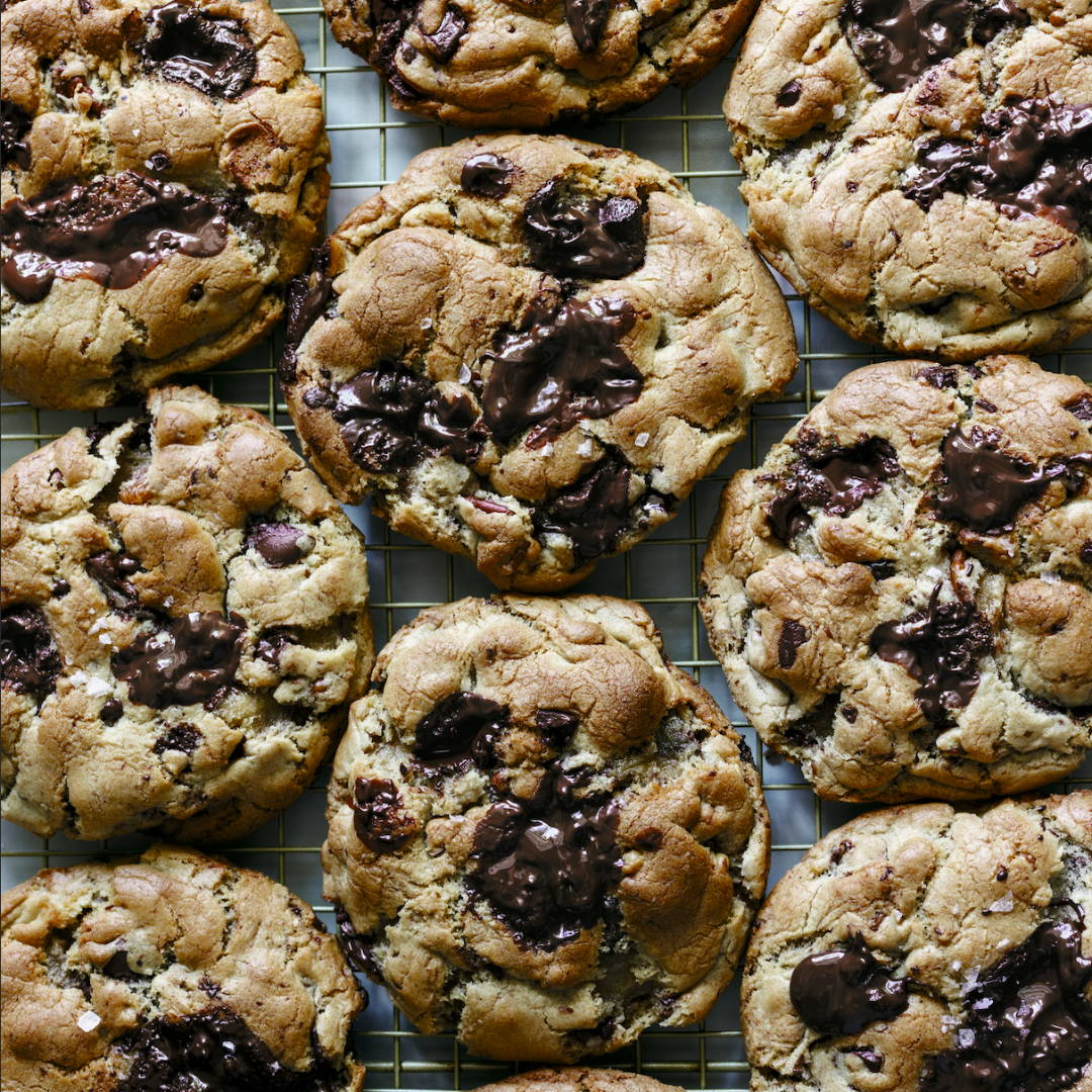 Zoë François’ Smash Cookies
– Cherry Bombe
