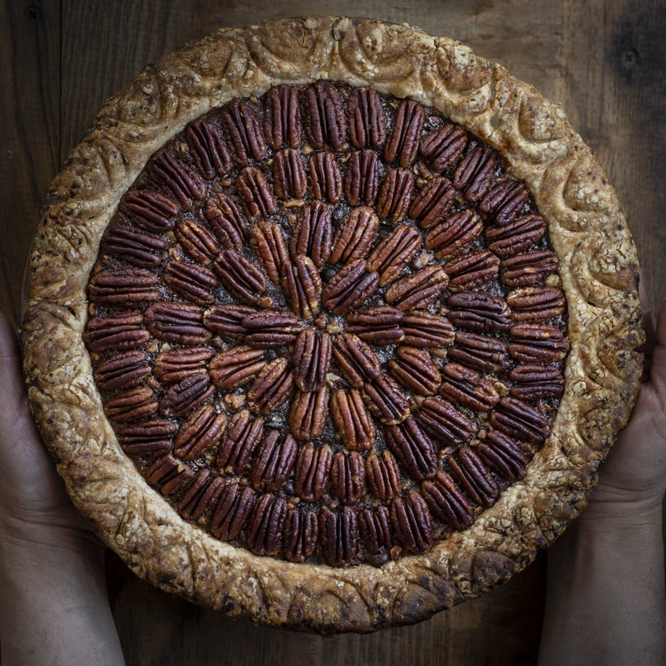 Joanne “The Korean Vegan” Molinaro’s Vegan Pecan Paht Pie