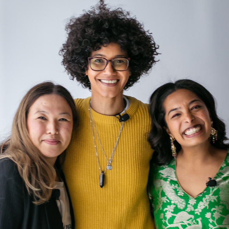 Zoe Adjonyoh, Sana Javeri Kadri, And Hetty McKinnon From Jubilee 2022