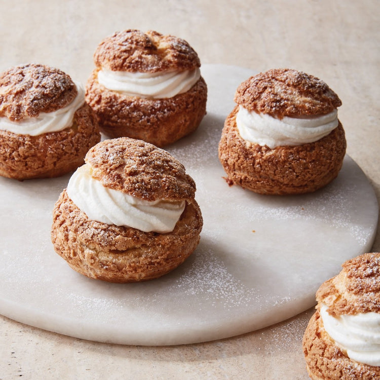 Dorie Greenspan's Cream Puffs With Crackle And Cream