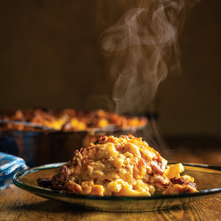 Deborah VanTrece's Bacon Praline Mac and Cheese