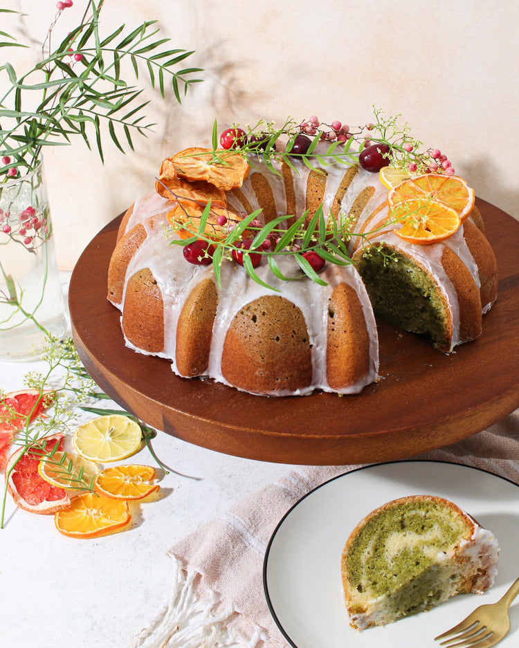 Diana Yen’s Matcha Wreath Cake