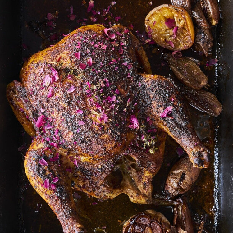 Susan Spungen's Rosey Harissa Chicken