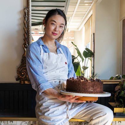 Making Chocolate Mayo Cake With Pastry Chef Susan Bae Of Moon Rabbit In D.C.