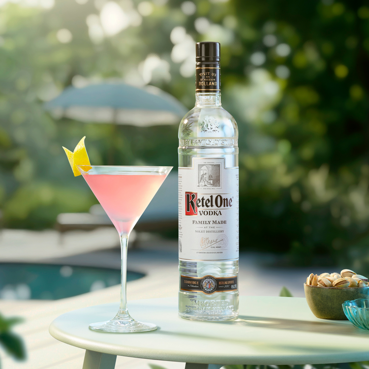 Cosmopolitan Cocktail With Ketel One