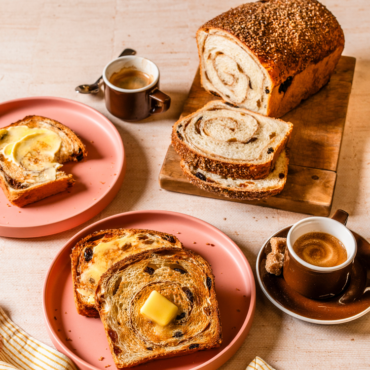 Jessica Battilana’s Cinnamon Raisin Swirl Bread