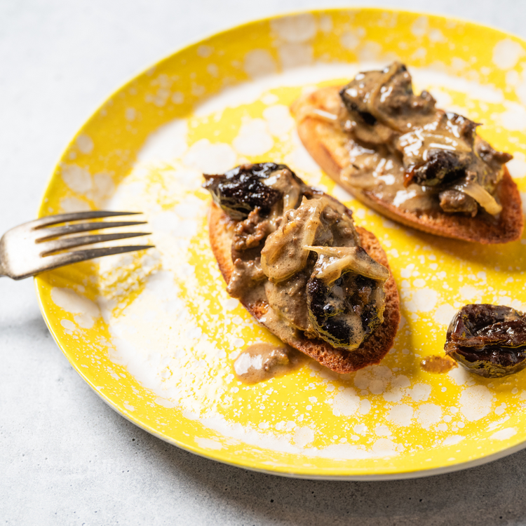 Shaina Loew-Banayan’s Sautéed Chicken Livers with Prunes and Brandy