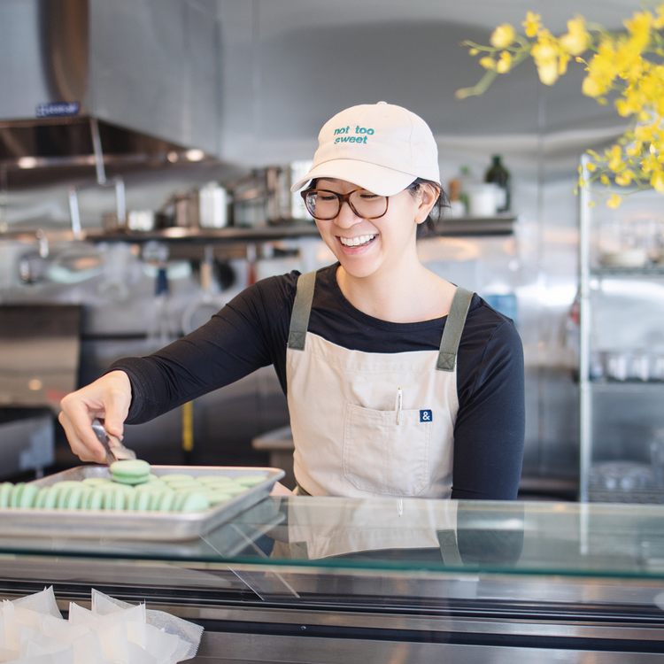 Pandan Honeycomb Cake With Lauren Tran Of Bánh By Lauren