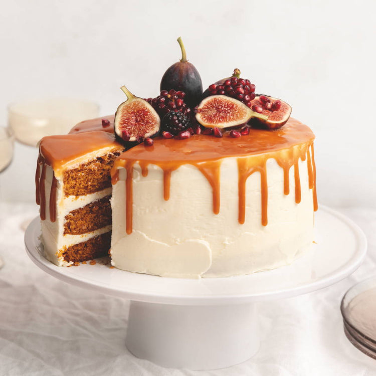 Sarah Fennel’s Caramel Pumpkin Layer Cake