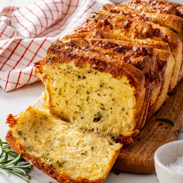 Katarina Cermelj’s  Gluten-Free Cheesy Garlic Pull-Apart Bread