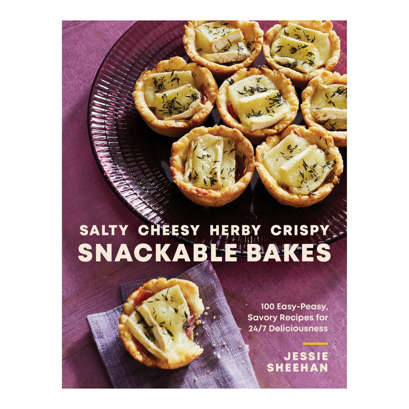 "Salty, Cheesy, Herby, Crispy Snackable Bakes" by Jessie Sheehan