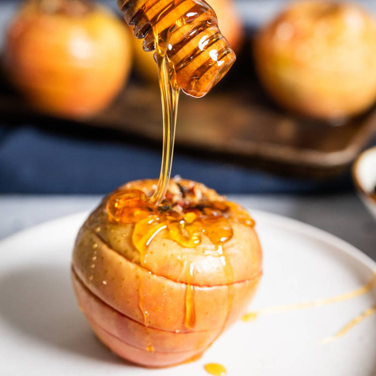 Baked Apples Stuffed with Prunes